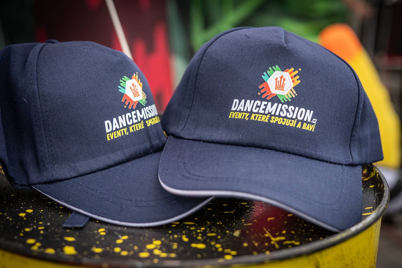 Kšiltovky DanceMission.CZ