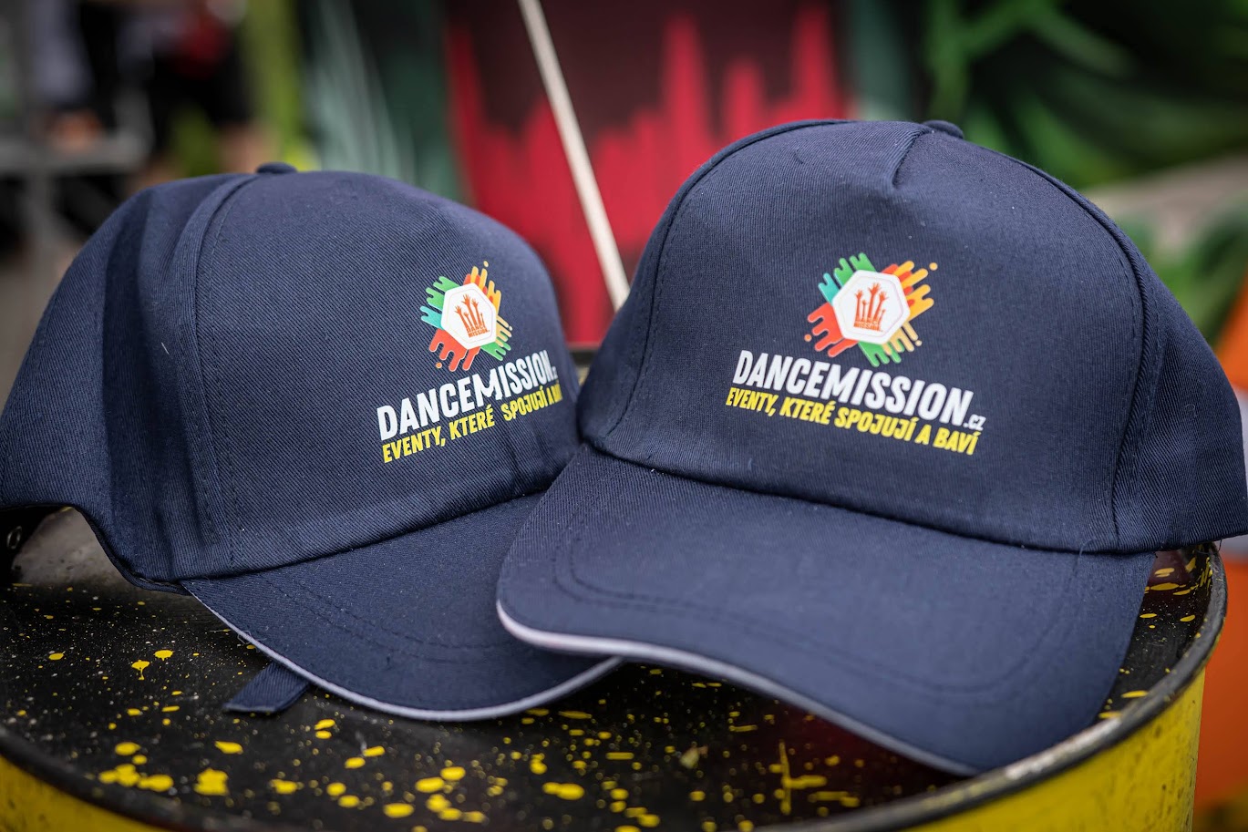 Kšiltovky DanceMission.CZ