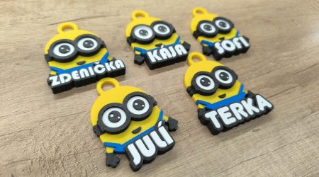 3D tištěná medaile a předměty s logem na míru od DanceMission