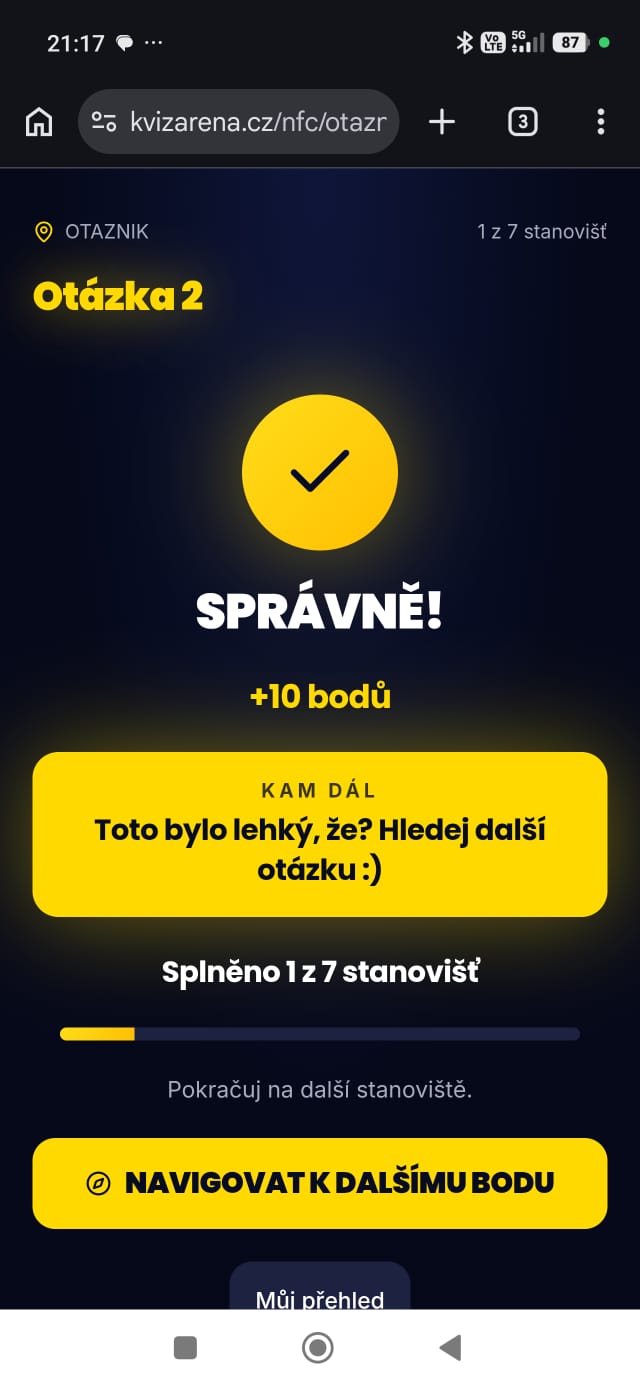 Hra v telefonu – SPRÁVNĚ!